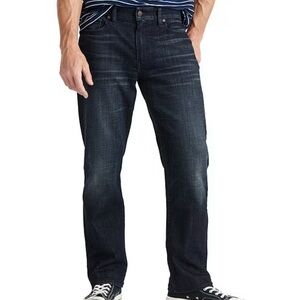 Lucky Brand Men's Deep Indigo 363 Vintage Straight Jeans